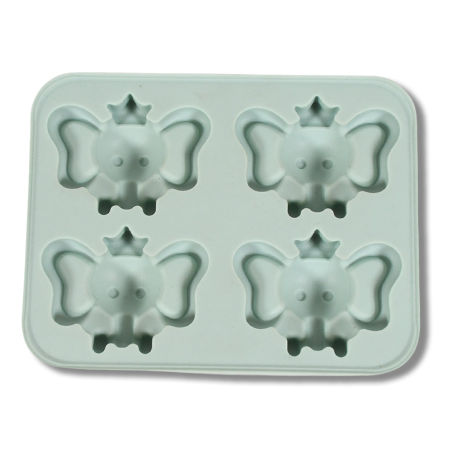 Silicone Cartoon Shape 4 Grid Ice Cube Tray Ice Cube Molds Trays Small Cubes Tray For Fridge, Flexible Silicon Ice Tray (1 pc) Silicone Cartoon Shape 4 Grid Ice Cube Tray Ice Cube Molds Trays Small Cubes Tray For Fridge, Flexible Silicon Ice Tray (1 pc)